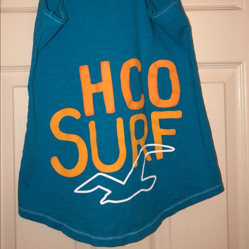 Hollister Surf Bright Blue Tank Top